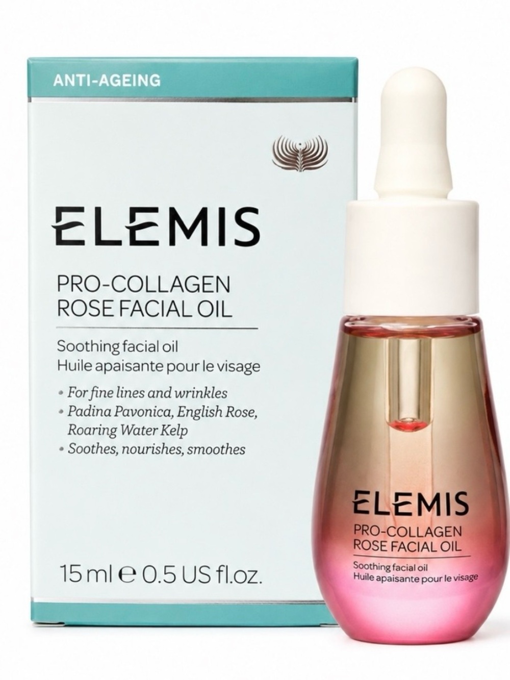 ELEMIS Pro- Collagen Rose Oil Blend 15 ml full size